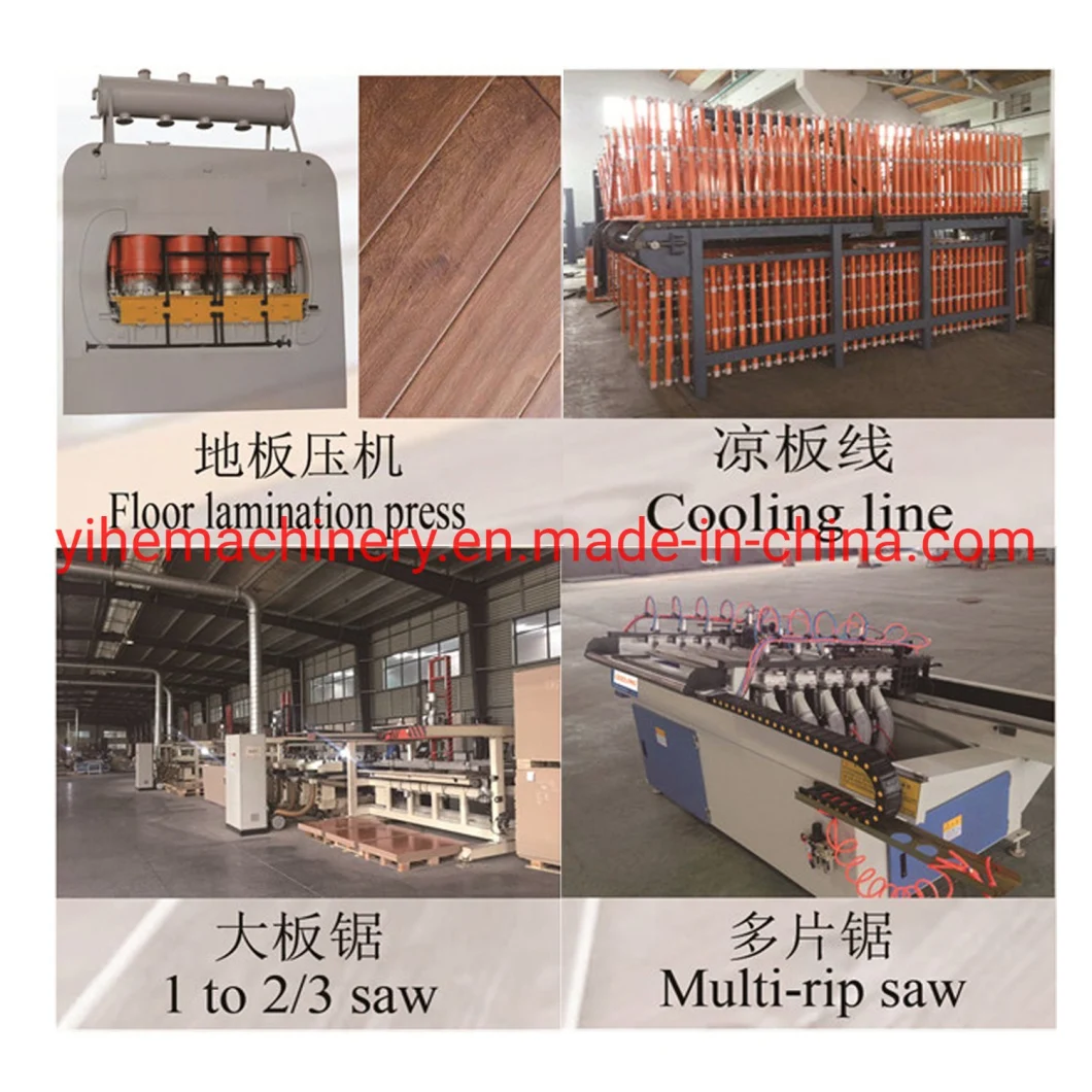 Best Price Full Set Flooring Board Production Line Full Automatic Equipment of Particle Flooring Board Line Full Set Automatic Plwood Machine