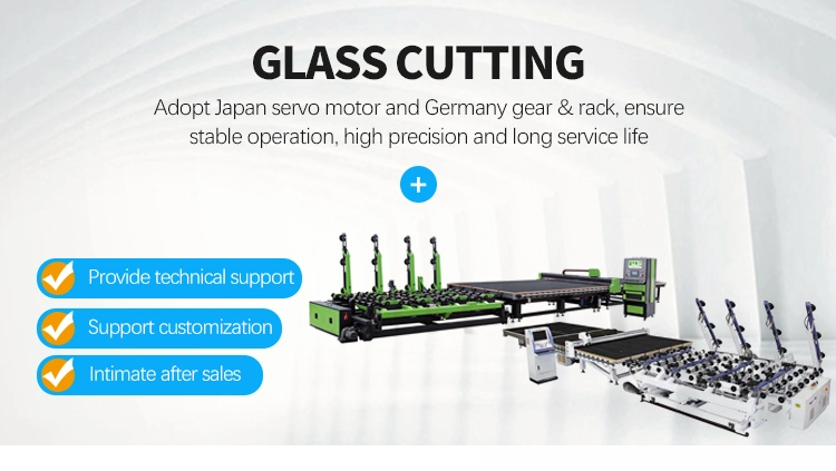 Insulating Glass Cutter Slicer Windows Processing Machinery Hollow Glass Slicing Equipment Production Platform Bed Industrial Laminated Glass Cutting Machine